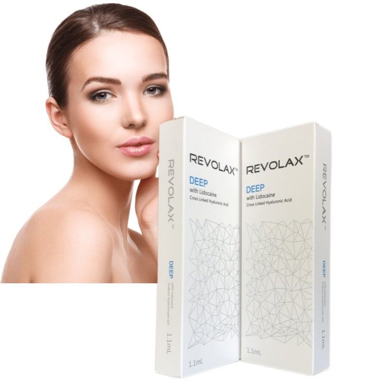 Rajeunissement du visage avec Revolax Dermal Filler 6 à 12 mois Durée de l' effet de l' acide hyaluronique