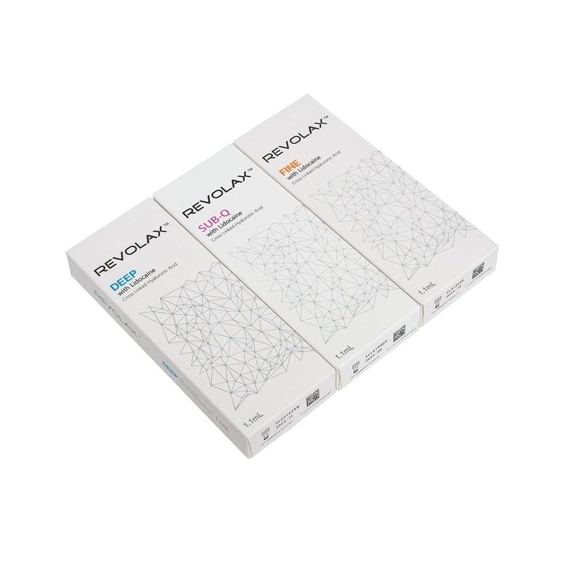 Amende cutanée de remplisseur d'acide hyaluronique de Revolax 1.1ml Subq profond pour lisser et remplir