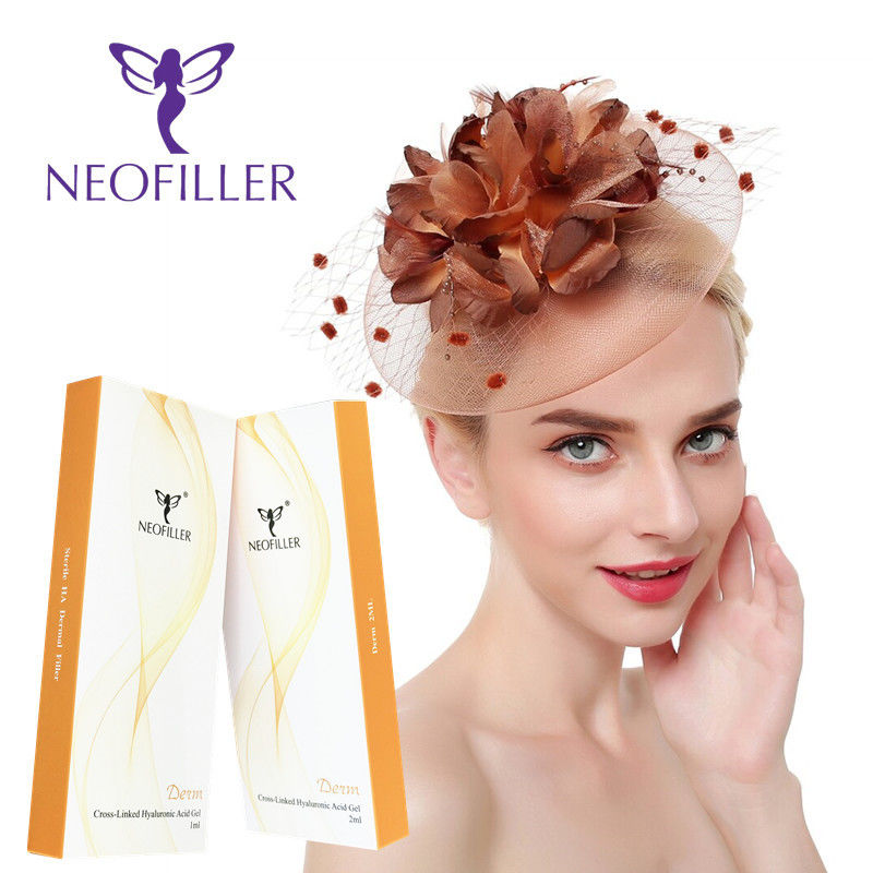 UltraSafe Filler d'acide hyaluronique facial lisse 2 ml pour 9 à 12 mois de restauration du volume