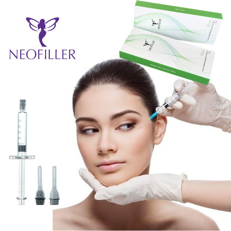 Injections d'acide hyaluronique pour le visage transparentes, sans danger pour tous les types de peau