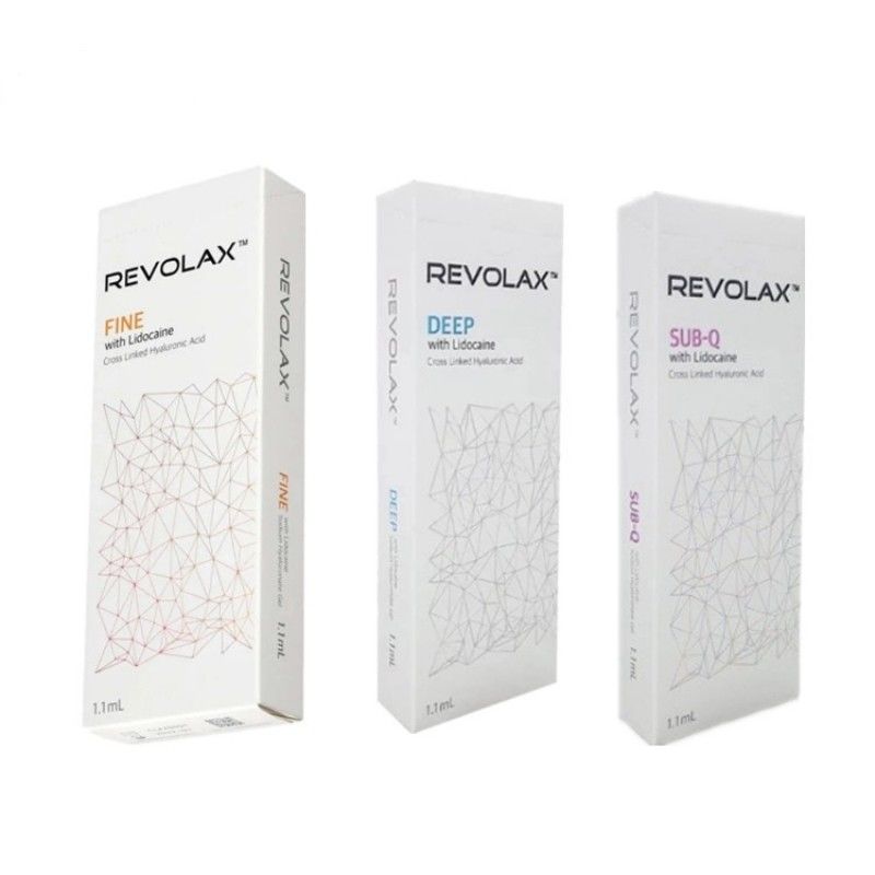 Injection cutanée de remplisseur liée par croix de la Corée 1.1ml Revolax pour les volumes faciaux