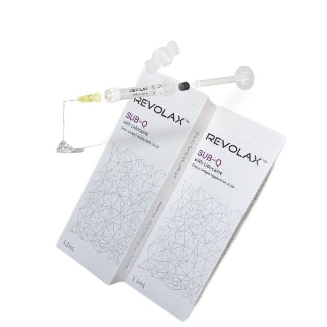 Revolax pour le visage Filler cutané L'acide hyaluronique durable pendant 6 à 12 mois