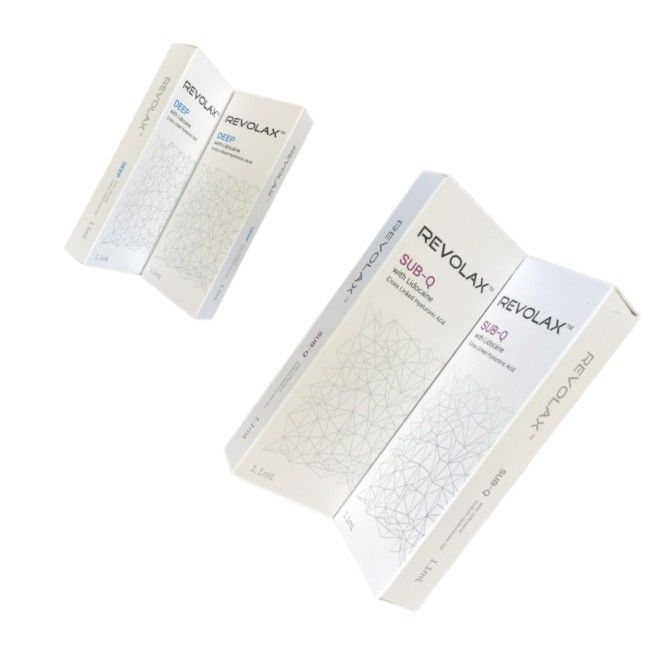 6 à 12 mois Durée de l' effet Revolax Filler Dermique pour un aspect naturel et rafraîchissant