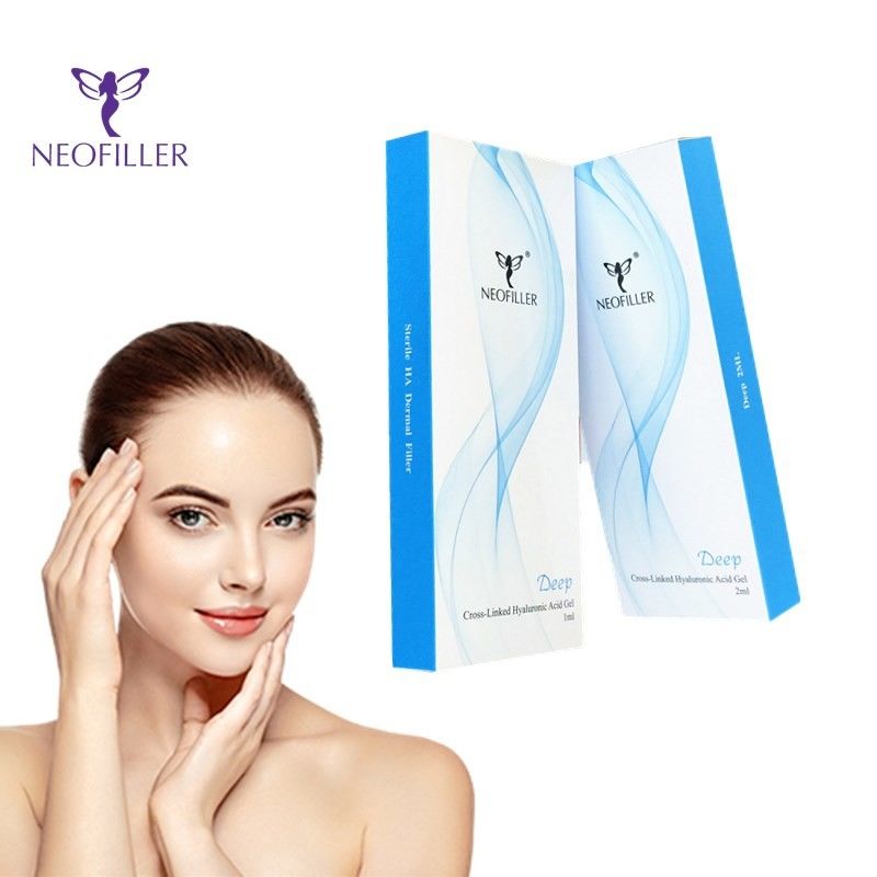 24 mg-ml Acide hyaluronique Remplisseur Dermique 5 ml Gel injectable Amélioration du contour facial naturel lisse