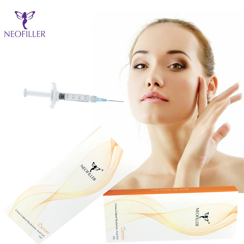 Peau lisse et jeune Acide hyaluronique Filler cutané Injection faciale Gel injectable Traitement de réduction des rides