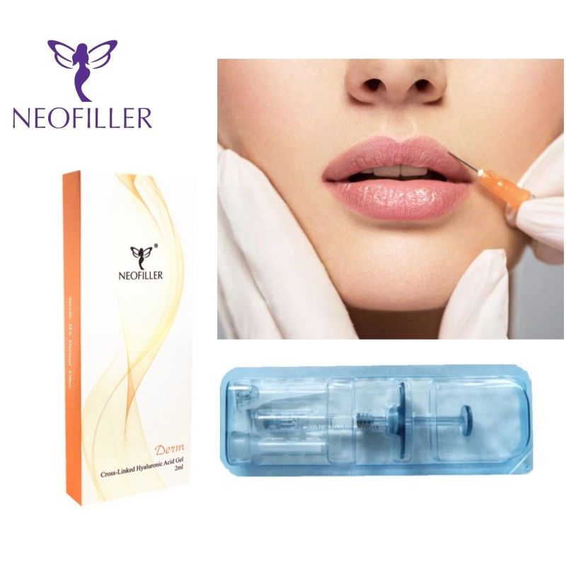 1 ml de gel injectable de remplissage cutané à l' acide hyaluronique 9 à 12 mois Rajeunissement naturel Amélioration du visage