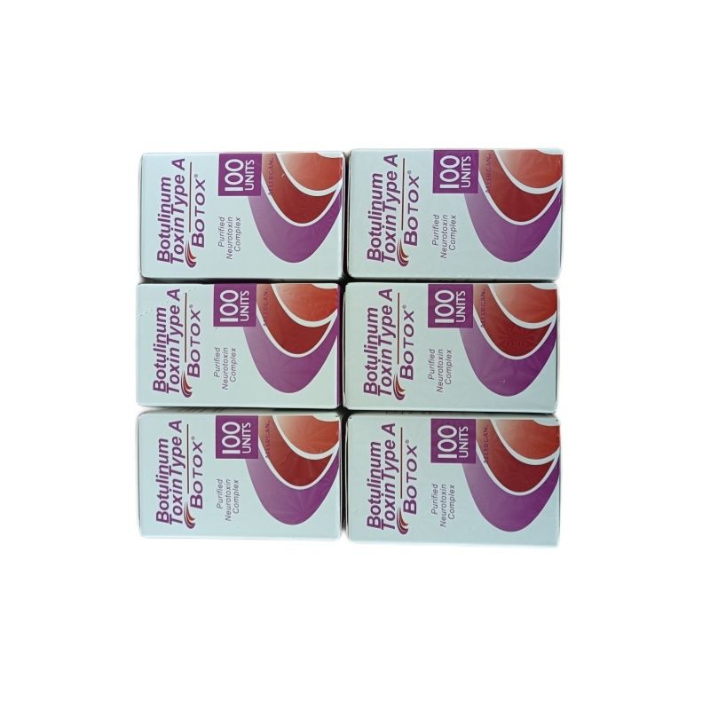 Allergan  100U/ flacon poudre de toxine botulique pour injection anti-rides stockage à 2-8°C et fabrication par fermentation