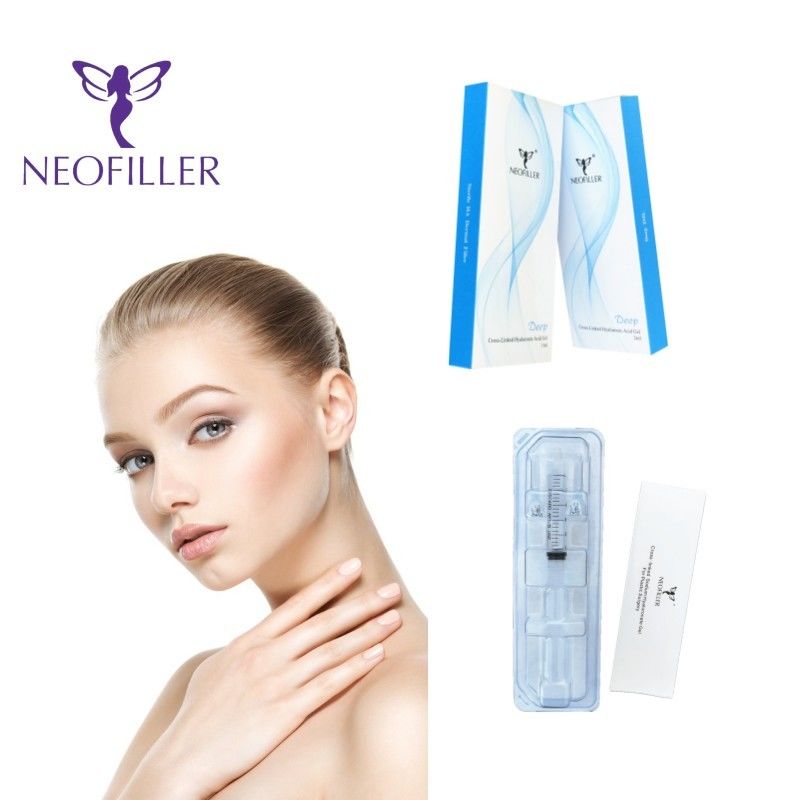 Neofiller 24mg-ml acide hyaluronique remplisseur cutané Gel injectable réduction des rides amélioration du visage