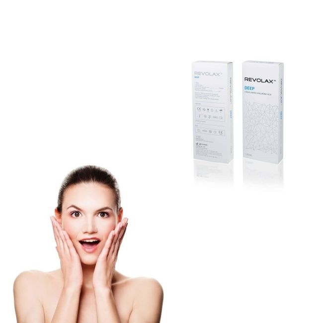 Acide hyaluronique Revolax Remplisseur cutané réducteur de rides Remplisseur idéal pour des traitements de rajeunissement de la peau et du visage
