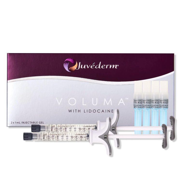 Remplisseur cutané anti-âge Juvederm 2×1 ml Emballage avec gel injectable d'acide hyaluronique Ultra3 Ultra4 Volume