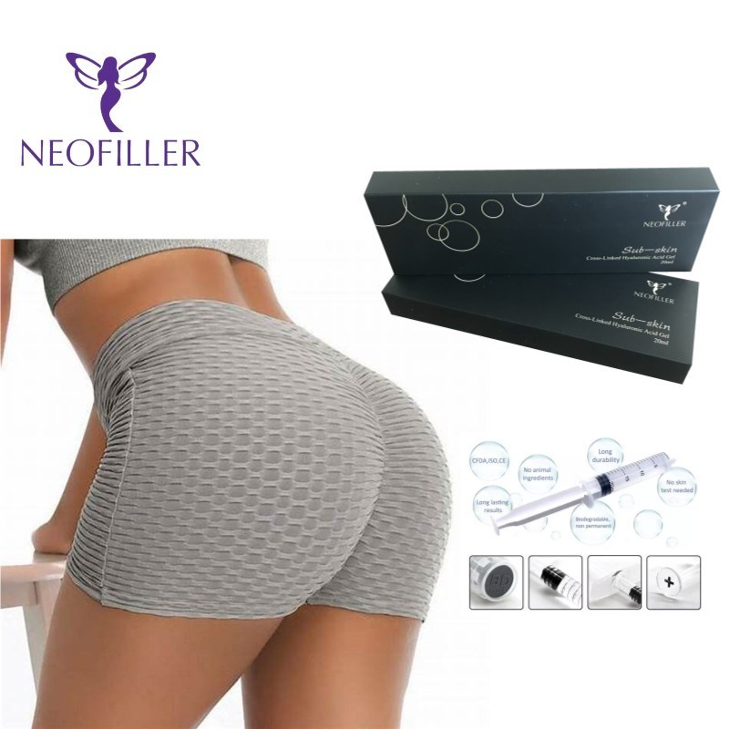 L'acide hyaluronique 24 mg-ml remplissage cutané seringue stérile gel injectable 9-12 mois de longévité