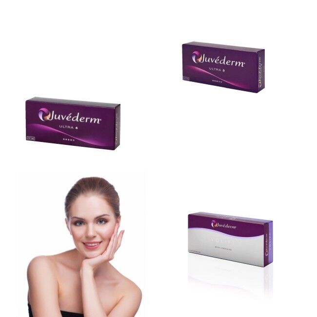 Contour de joue Juvederm Remplisseur cutané Acide hyaluronique Injectable Gel de restauration du volume Formule