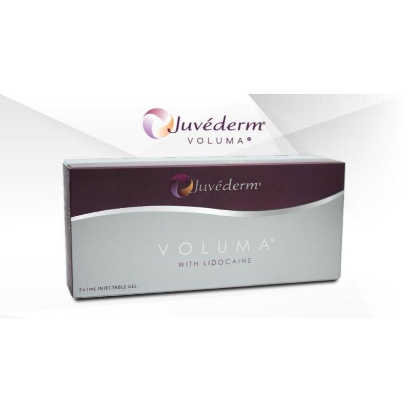 Remplisseur cutané Juvederm avec gel d'acide hyaluronique pour 6 à 9 mois