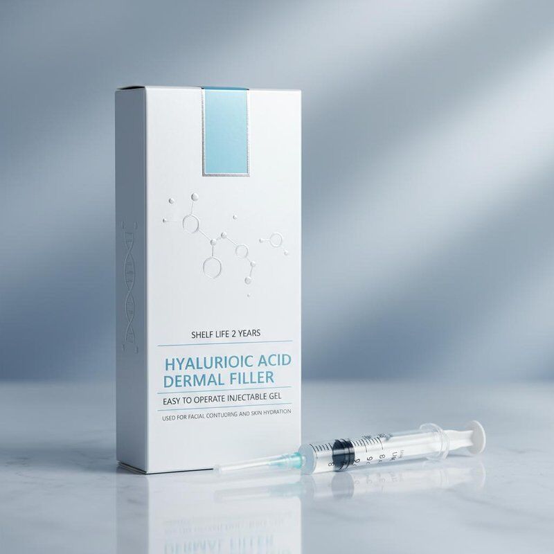 Durée de conservation 2 ans Acide hyaluronique Filler cutané facile à utiliser Gel injectable utilisé pour le contourage du visage et l' hydratation de la peau