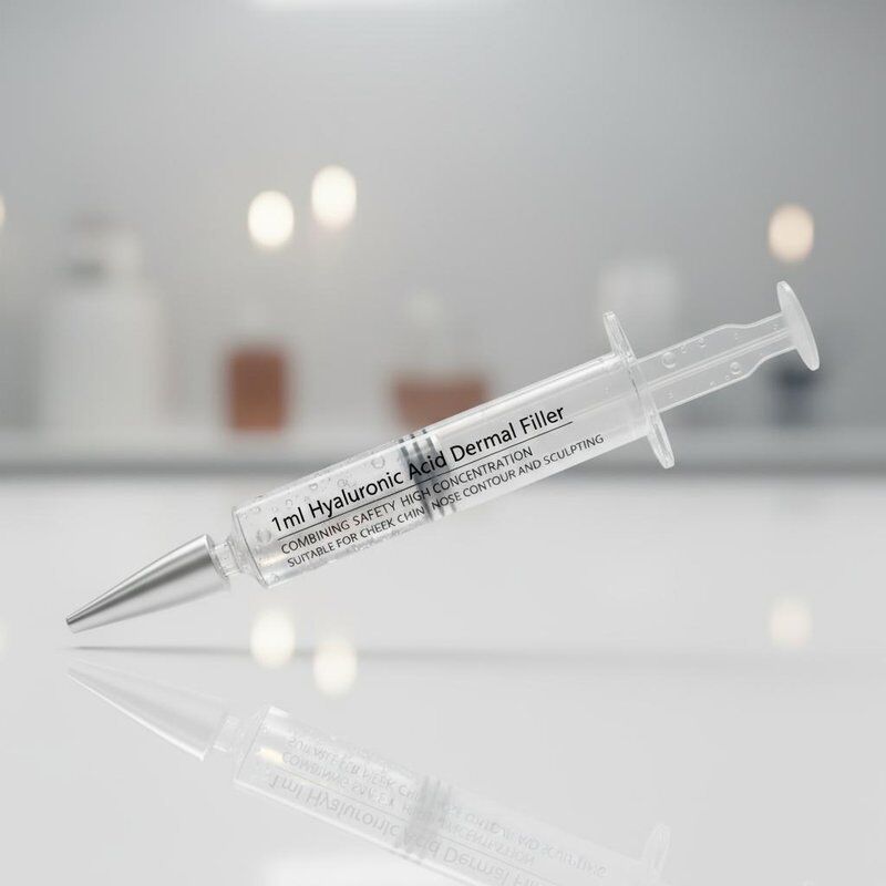 1 ml de remplissage cutané à l' acide hyaluronique combinant la sécurité à haute concentration Convient pour le contour et la sculpture du nez et du menton