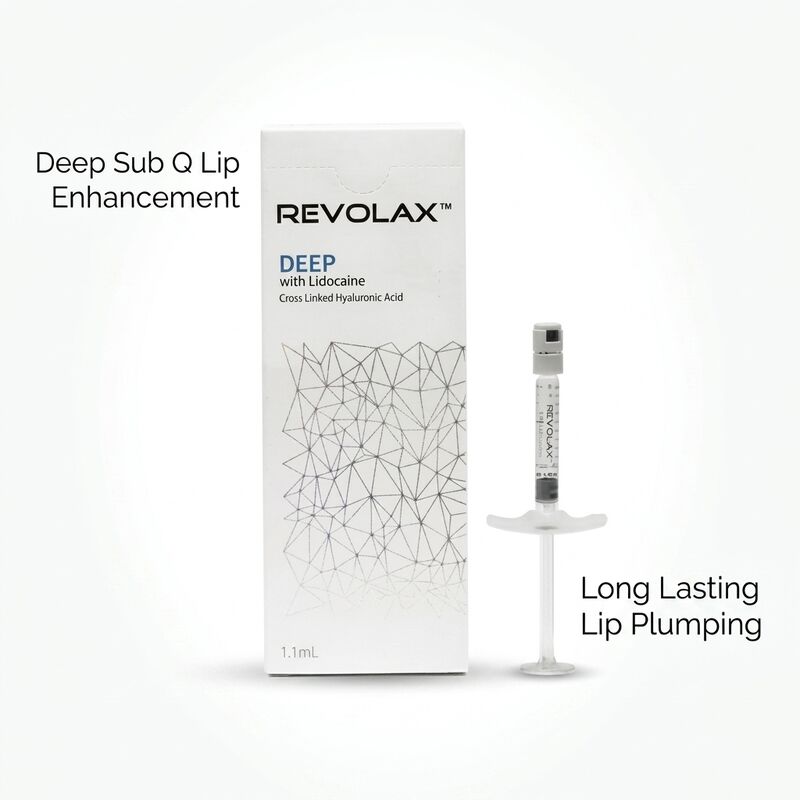 1.1 ml Remplisseurs de lèvres cutanés Revolax Fine Deep Sub-Q pour l' injection d' acide hyaluronique anti-rides