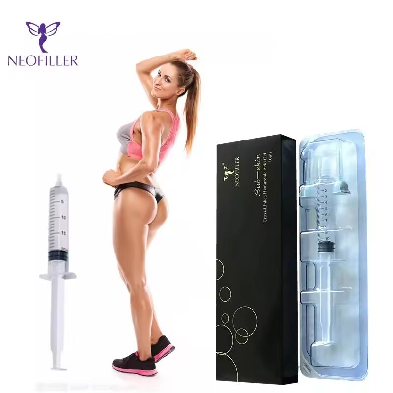 Neofiller Facial Hyaluronic Acid Filler Filler Dermique pour les lèvres Nose Check Fournissant une hydratation durable et une texture de peau lisse