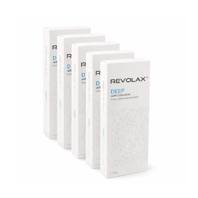 L' acide hyaluronique Revolax est un produit de remplissage cutané injectable sub-Q fin et profond pour le volume des lèvres.