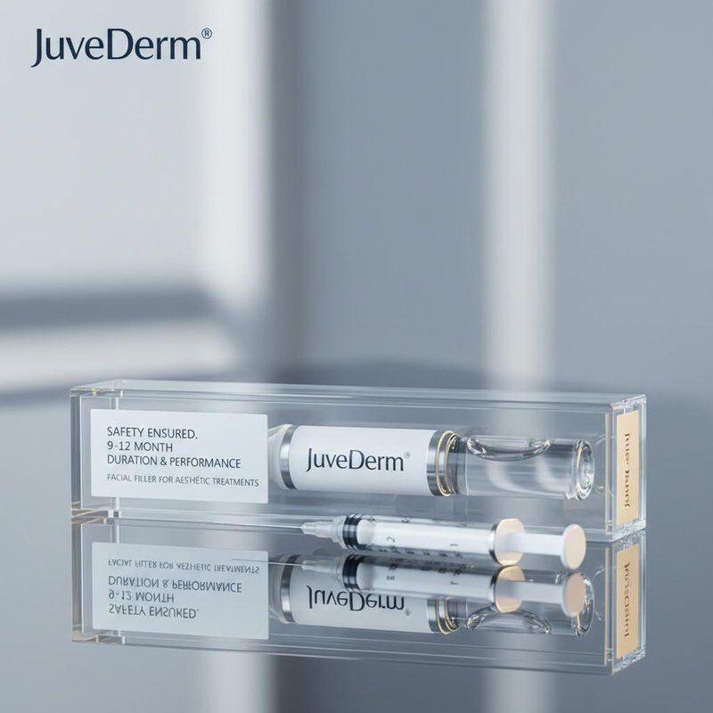 La sécurité est assurée par le remplissage facial Juvederm offrant une durée de 9 à 12 mois et des performances pour les traitements esthétiques