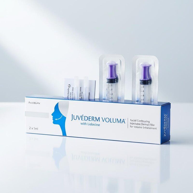 Volume de la seringue 2 1 ml par boîte Juvederm Volume Filler Sécurité Contouring du visage Filler cutané injectable pour augmentation du volume