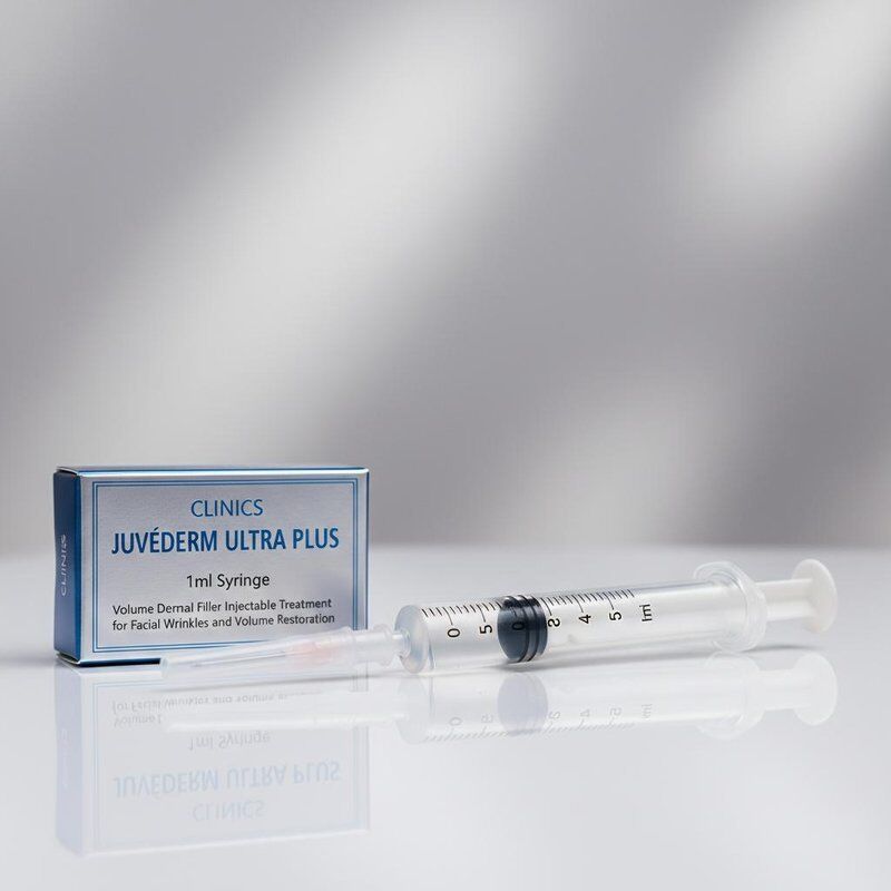 Cliniques Juvederm Ultra Plus Remplisseur 1 ml Seringue Remplisseur Dermique Injectable Traitement des rides du visage et restauration du volume