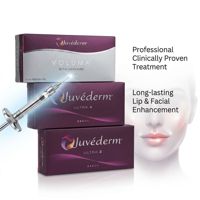 Remplisseur complet du visage Juvederm Remplisseur cutané à l' acide hyaluronique pour la restauration totale du volume du visage Anti-âge