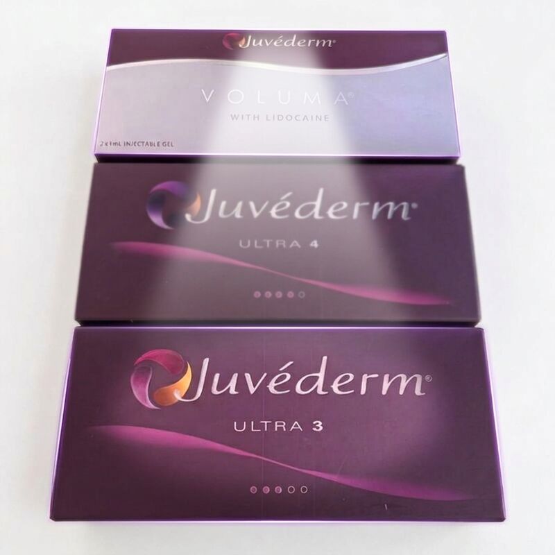 Produit de comblement Juvederm pour le front Acide hyaluronique produit de comblement dermique pour la correction des rides du lion 24mg/ml