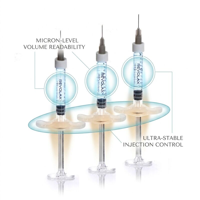 Revolax Deep Filler Lèvres Acide Hyaluronique Monophasique Réticulé 1.1ml pour Augmentation des Lèvres